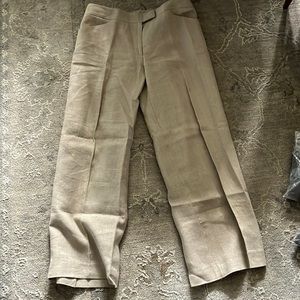 Giorgio Armani women’s linen pants